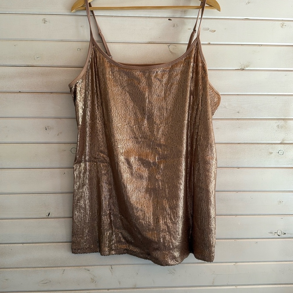 Torrid foxy tank with sequins